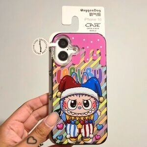 OxygenDog iPhone 16 Case - Multicolor Character Design